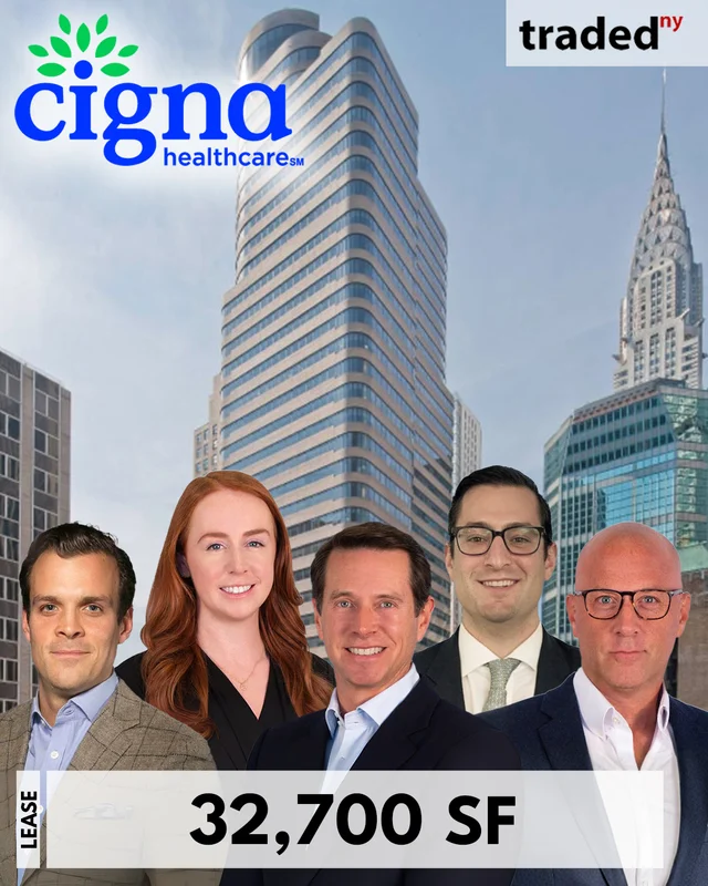 Cigna Renews Lease For 32700 Square Feet At 2 Grand Central Tower In Midtown Manhattan