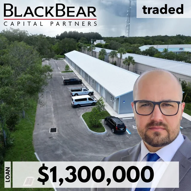Black Bear Capital Partners Arranges $1.3M Refinance Loan For Industrial Property In Fort Pierce, FL