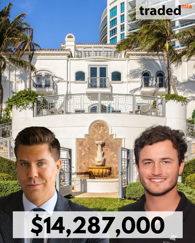 Marc Ashley Buys Condo At 5959 Collins Avenue Miami Beach For $14.287M With Buyer’s Rep Jordan Karp