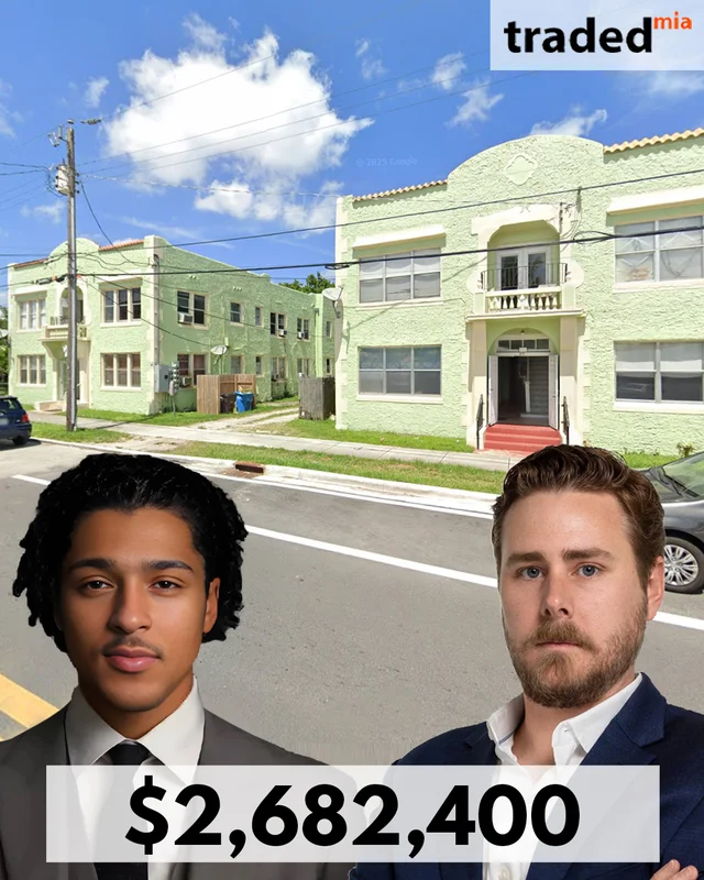 Rene Sanchez Acquires Multifamily Asset From Jessica Reynoso In Miami For $2.68M