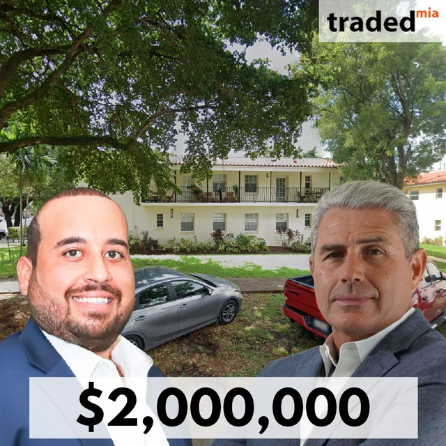 Roberto Beraja Acquires Coral Gables Multifamily From Alejandro Miguel For $2 Million