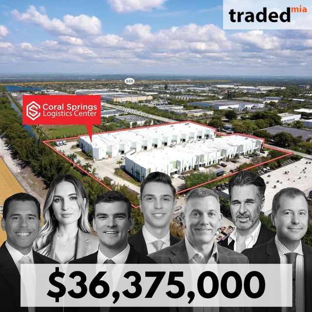 Granite REIT Acquires Fully Leased Coral Springs Logistics Center For $36.375M From Barings And Arkadia Property Group