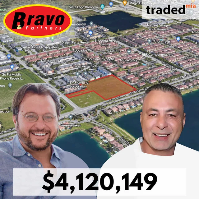 Armando Bravo's Bravo And Partners Acquires Three Lakes MultiFamily For $4.12M