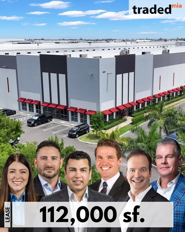 A1R Water Leases 112000 Square Feet At Countyline Corporate Park With Terreno Realty In Hialeah