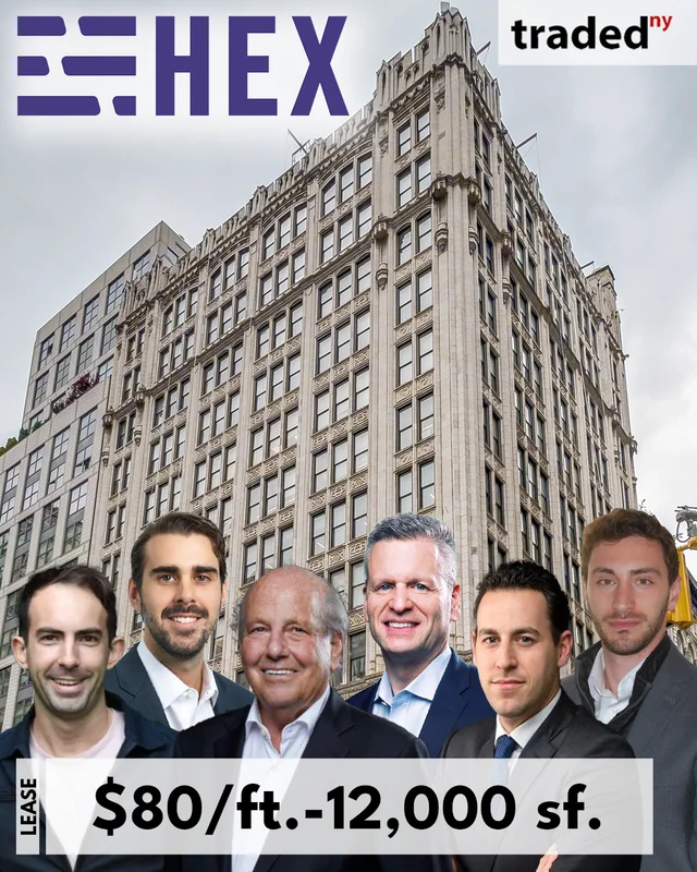 Hex Technologies Leases 12000 Square Feet At 250 Park Avenue South In Manhattan For Five Years