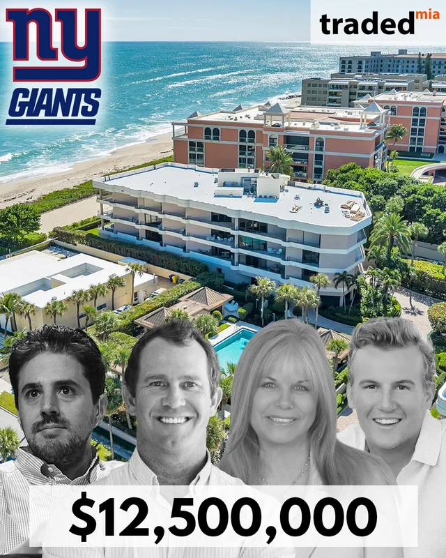 Bonnie Tisch And David Tisch Purchase Oceanfront Condo In Palm Beach For $12.5 Million