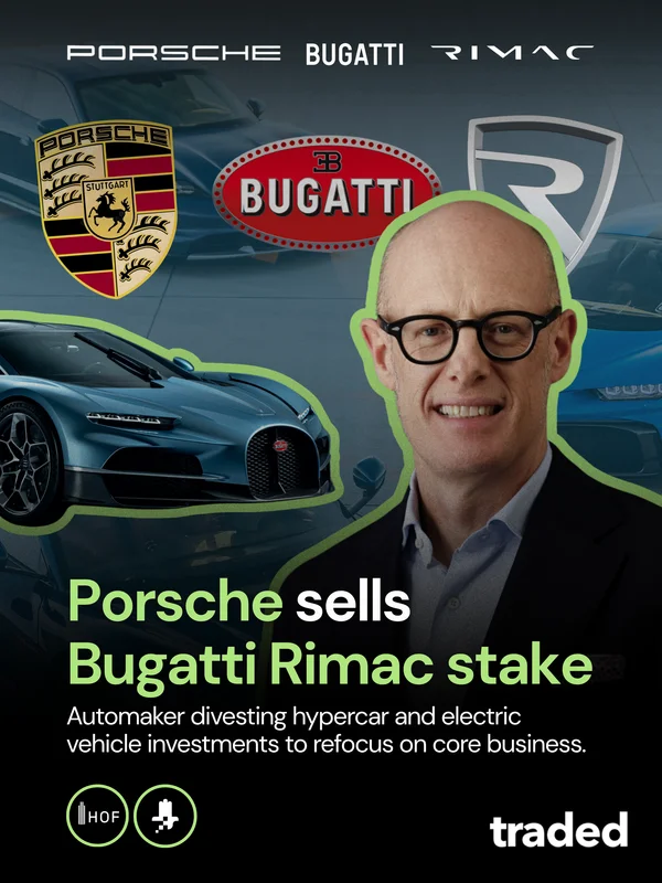 Porsche Sells 45% Stake In Bugatti Rimac To HOF Capital And BlueFive Capital