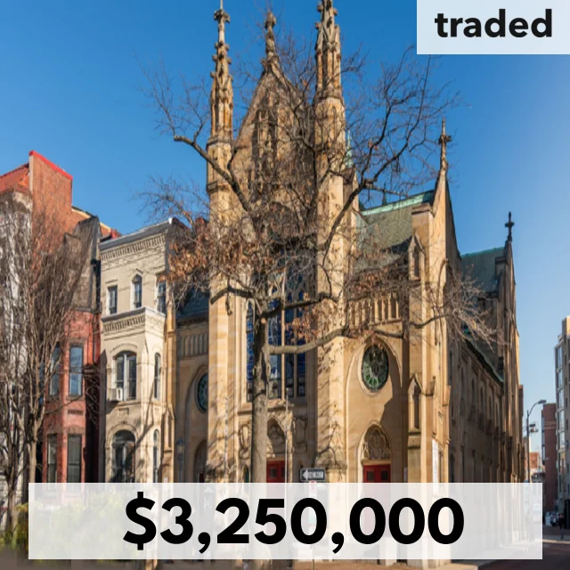MR 1401 15th Street Retail LLC Acquires Church In Washington DC For $3.25M