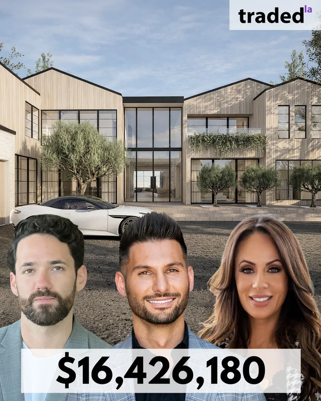 Gina Michelle, George Ouzounian & Joe Sichi Of The Agency Represent Buyer In Encino Sale For $16.43M