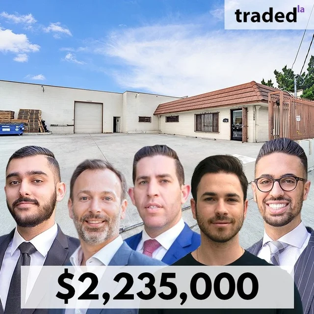 14200 Aetna Street Industrial Sold In Van Nuys For $2.2M With Buyer's Rep Daniel Hirth & Seller's Rep Jake Zacuto