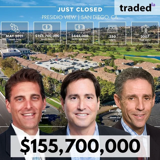 Griffis Residential Acquires Multifamily Property In San Diego For $155.7M