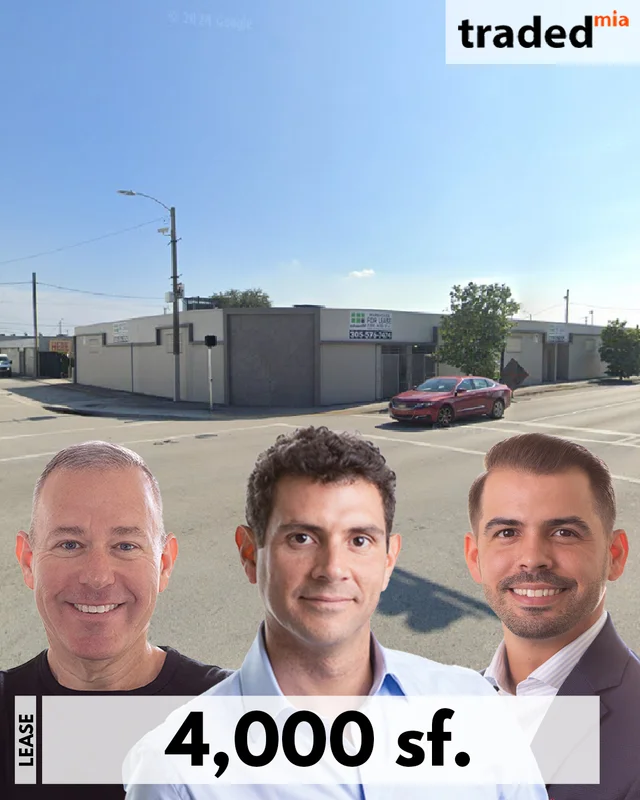 Chariff Realty Group Leases 4000 SF Office Space In Miami's Little River Neighborhood
