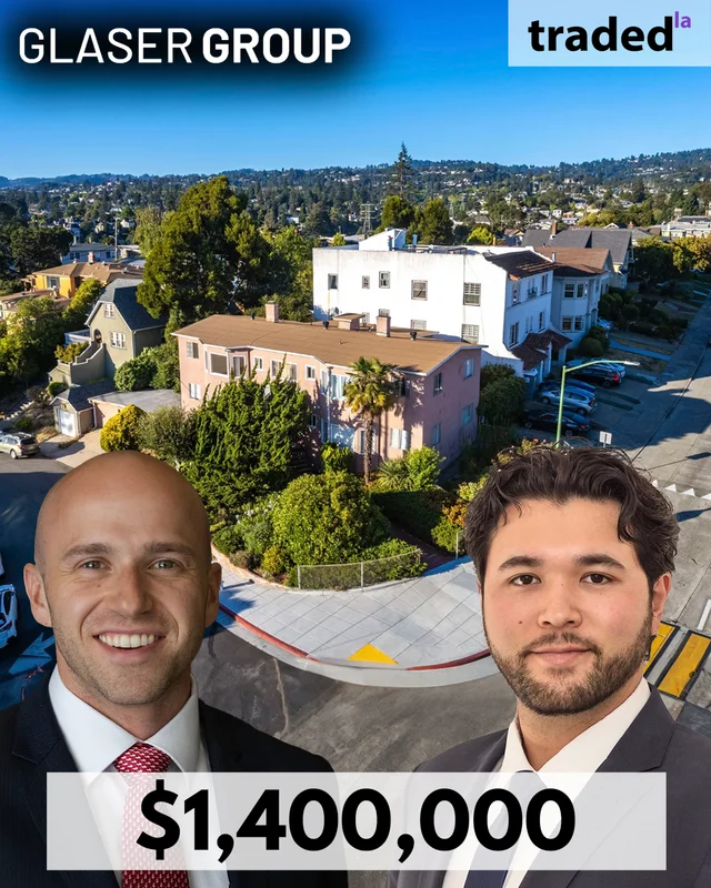 Jerry Montgomery Buys Oakland Multifamily From Scott Lambert For $1.4M With Brokers Jake Glaser & Spencer Chan