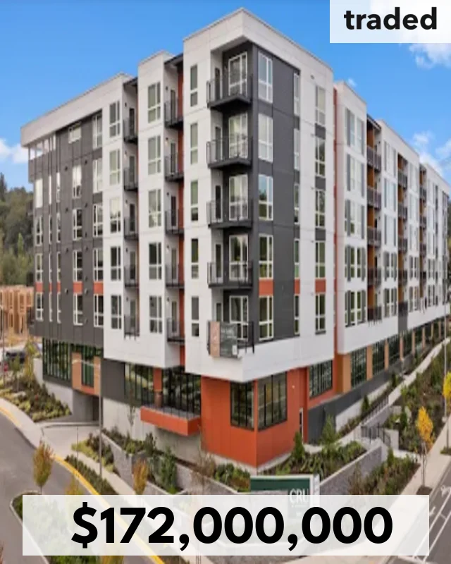 Goodman Real Estate Sells Multifamily Properties Near Seattle For $172 Million With CBRE