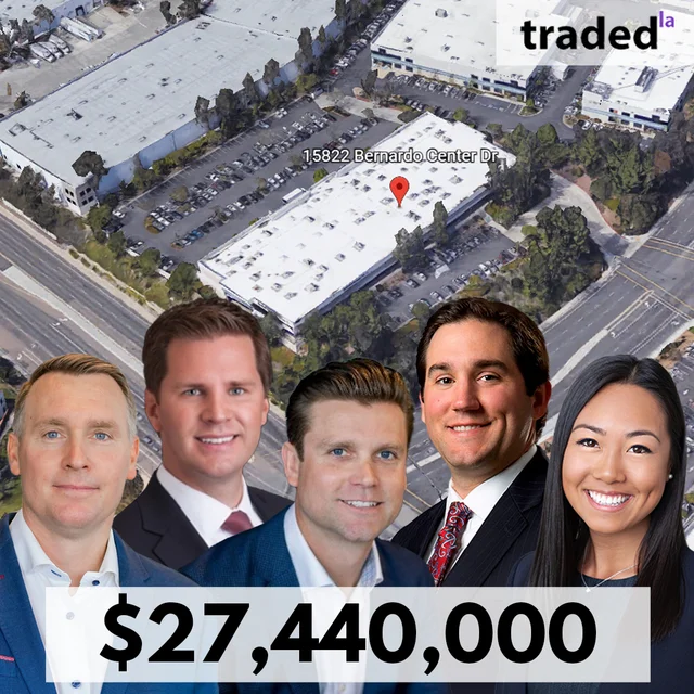 CBRE Acquires Office Property In Rancho Bernardo, CA For $27.4M