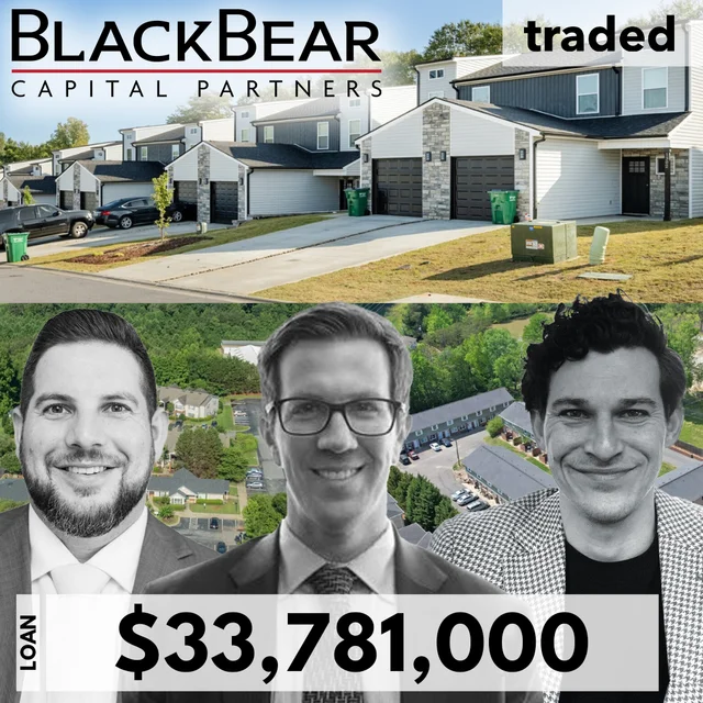 Black Bear Capital Partners ("BBCP") and Sage Equity have successfully secured a refinancing deal worth $33.78 million for a multifamily portfolio located in Gaffney, Inman, and Greensboro, North Carolina.