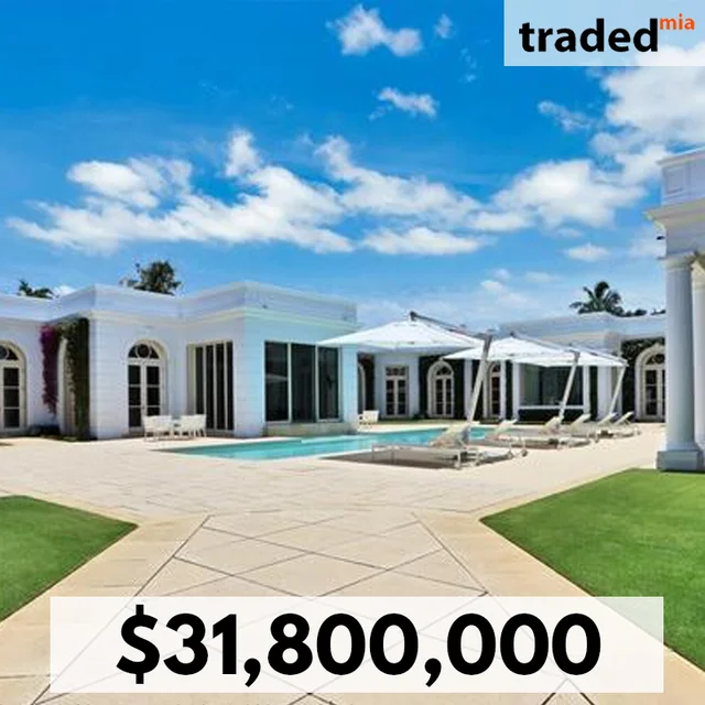 Andrew Cooper Acquires Single Family In Palm Beach For $31.8M