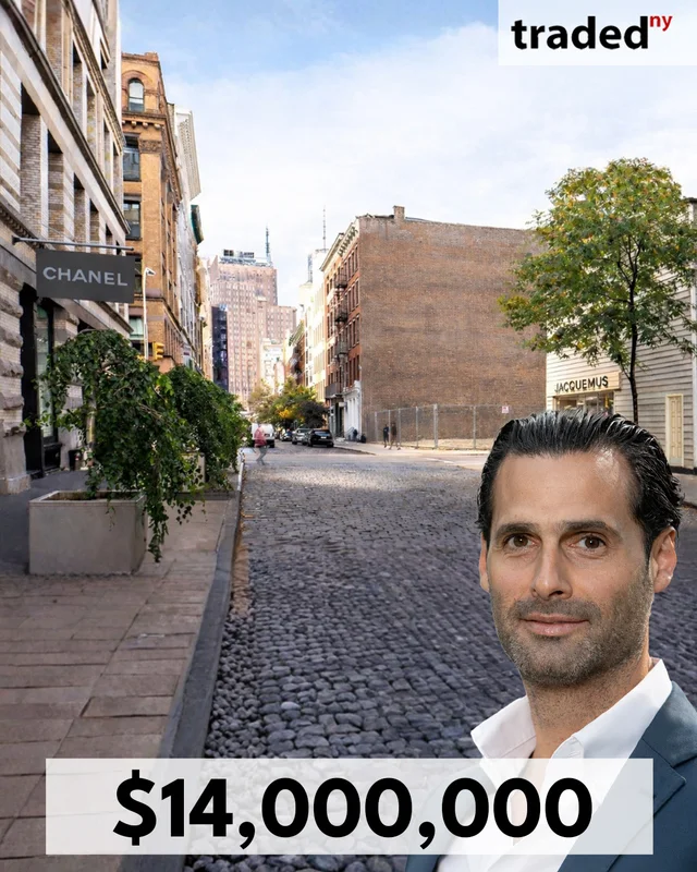 Michael Alvandi Of City Urban Realty Acquires Development Site In Soho For $14M