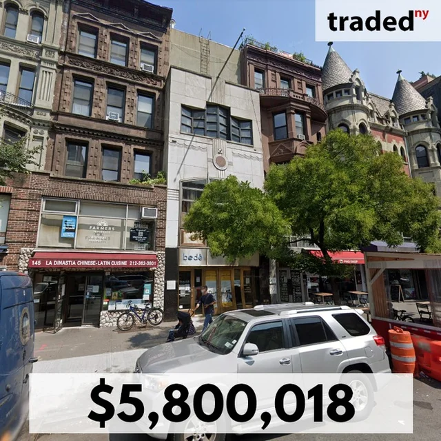 LABQ Diagnostics Acquires Mixed-Use Property On Upper West Side For $5.8M