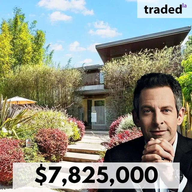 Annaka & Sam Harris Sell Santa Monica Single Family Home For $7.8M With Buyer's Rep David Offer And Seller's Rep Peter Turman