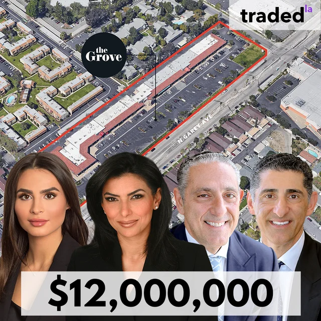 K. Joseph Shabani & Kamyar Shabani Of Optimus Properties LLC Sell Development Site In Pomona For $12M