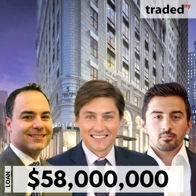 First Republic Bank Provides $58M Debt Financing For Office Building At 5 Columbus Cir. In Manhattan, NY