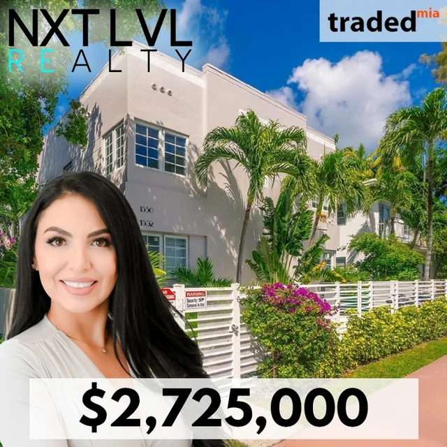 Priscilla Ortega Acquires 8-Unit Multifamily In Miami Beach For $2.7M