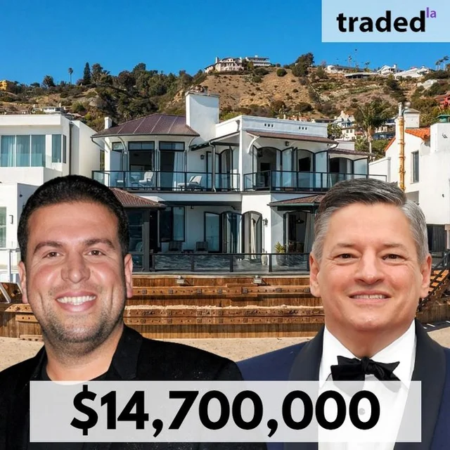 Richard Saghian Acquires Malibu SFR From Ted Sarandos & Nicole Avant For $14.7M
