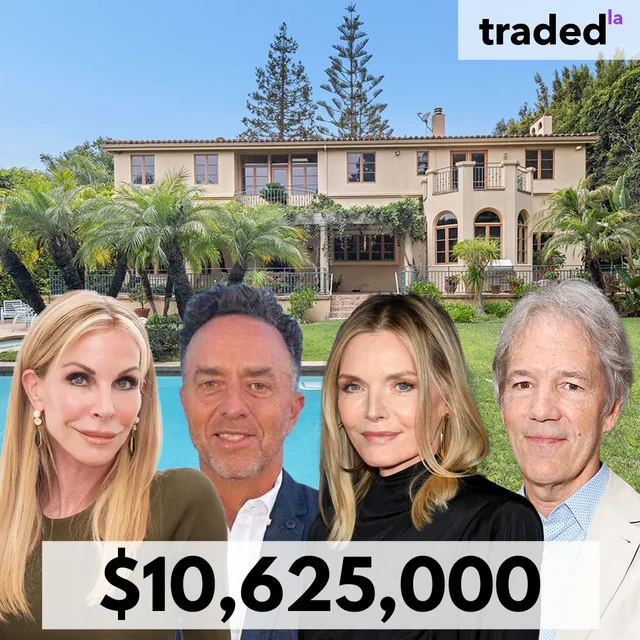 Michelle Pfeiffer And David E. Kelley Acquire $10.6M Pacific Palisades Mansion With Brokers Gary Glass & Cynthia Ambuehl