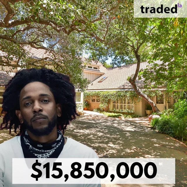 Kendrick Lamar Acquires Bel Air Single Family For $15.9M With Buyer's Rep Katrina Gibson-Bragg