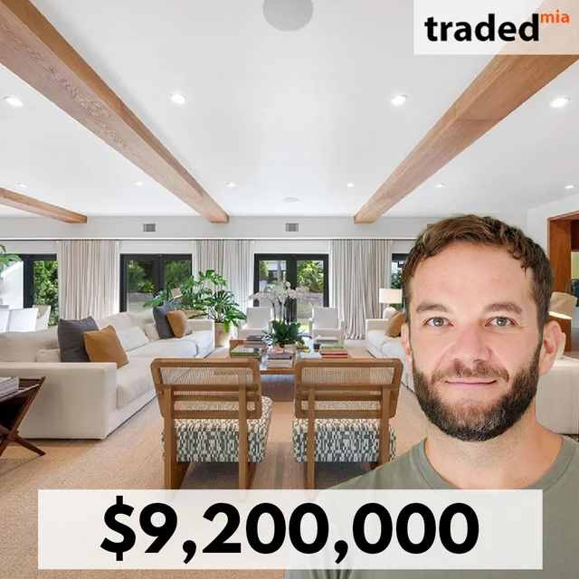 Bill Contente Sells Single Family Home In Miami Beach For $9.2 Million With Buyer’s Rep Todd Lewin