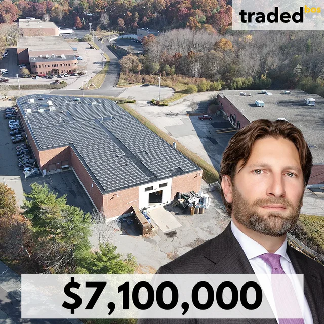 Seyon Group Purchases Industrial Asset In Canton Massachusetts From JB Capital Management For $7.1M