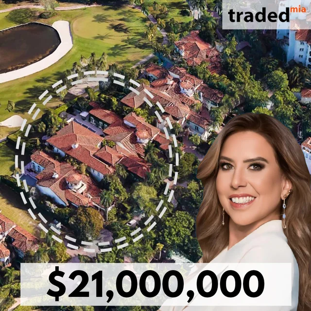 Guilherme Federico Of Moto Capital Group Purchases Fisher Island Mansion From Irina Gavrilovskaia For $21 Million