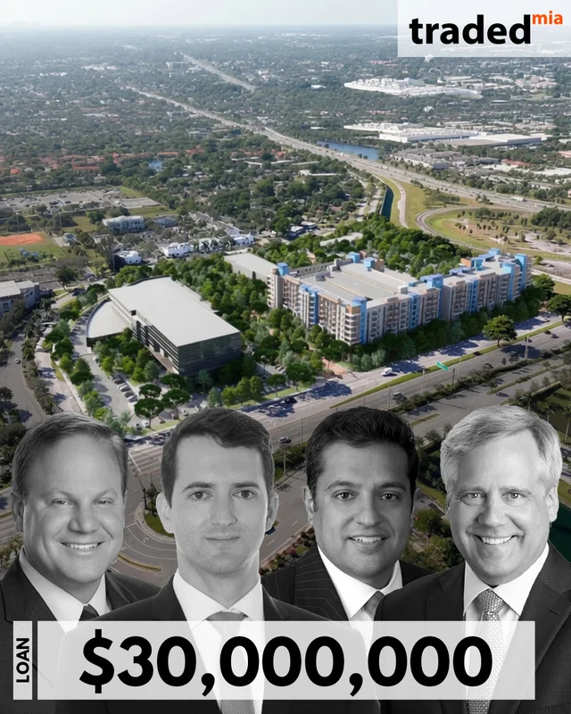 Grover Corlew Secures $30 Million Loan From BankUnited For Office Park In Deerfield Beach