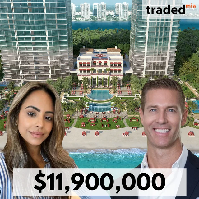 Jules Trump Sells Sunny Isles Beach Condo For $11.9M With Buyer's Rep David Siddons & Seller's Rep Yansy Checa