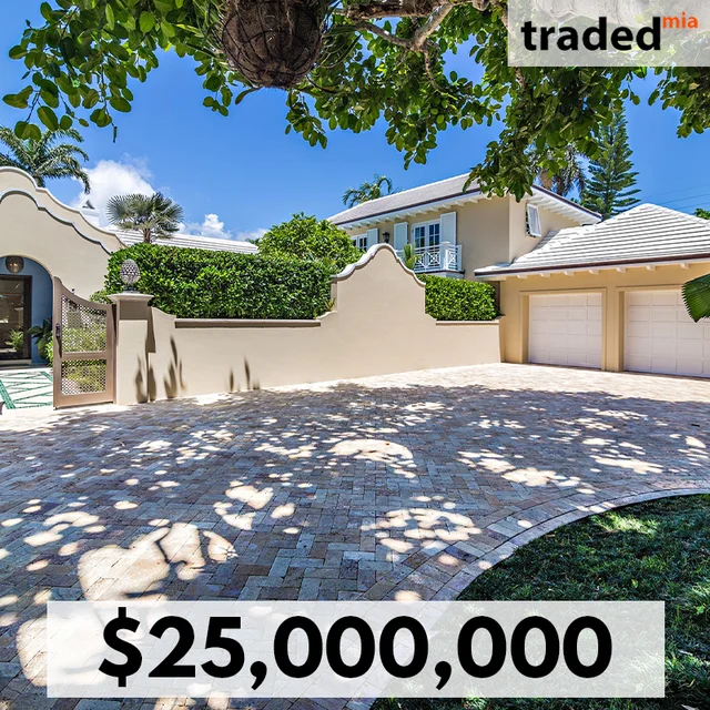 Crest Road LLC Acquires 1.5 Acre Single Family Property In Palm Beach For $25M