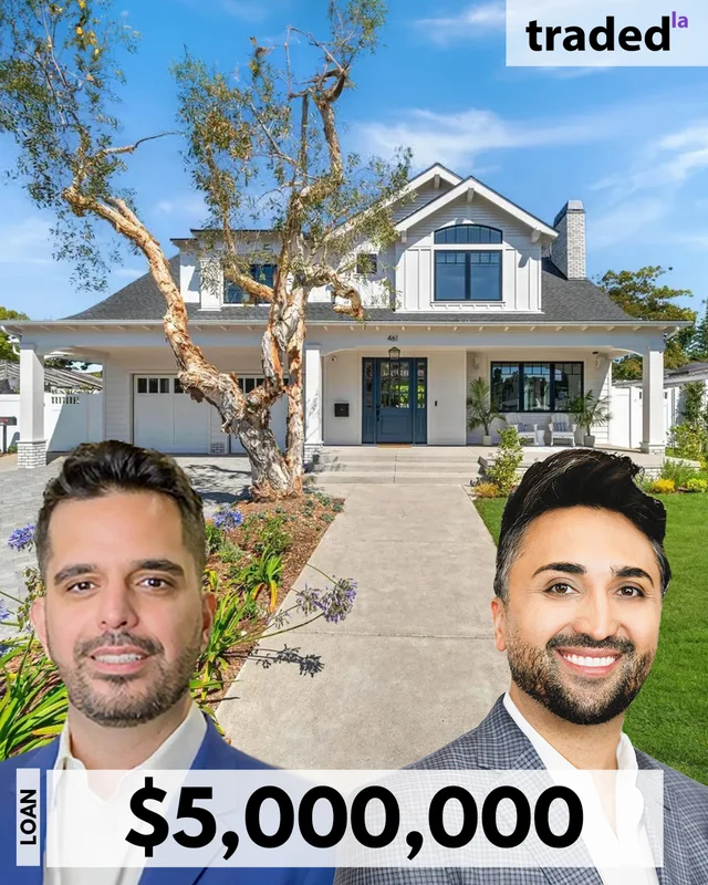 Sash Sepehran & Tim Moaeed Provide $5 Million Acquisition Loan For Coronado Single Family Home