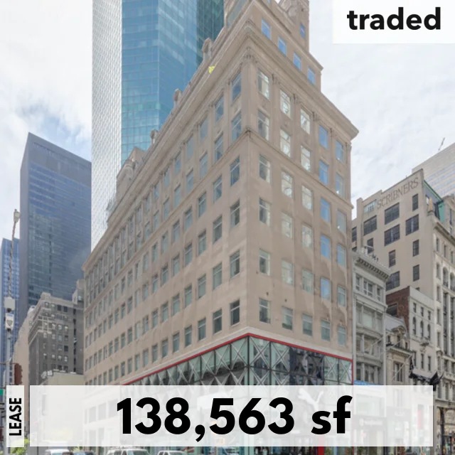 WeWork Leases 138563 Square Feet At 609 5th Ave New York From SL Green Realty Corp
