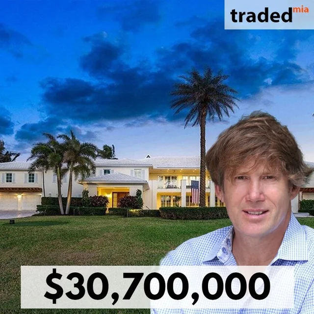 Steven Presson's Manalapan Single Family Sells For $30.7M With Buyer's Rep Lawrence Moens & Seller's Rep Steven Presson