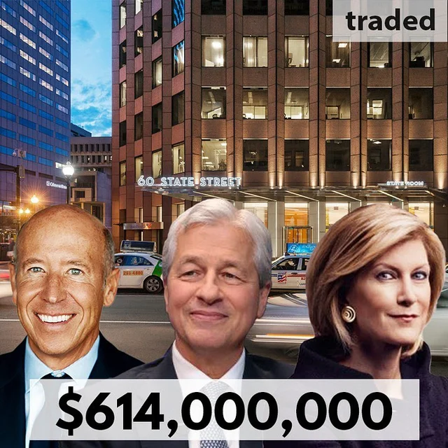Starwood REIT Acquires Mixed-Use Property In Boston's 60 State Street For $614M