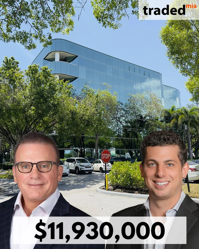 JS Florida Ventures And HS Florida Ventures Acquire Office Asset From PEBB Enterprises For $11.93M