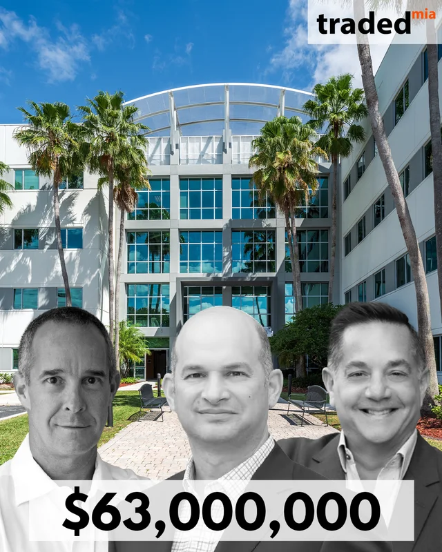 COFE Properties Acquires Westside Plaza I And III Office Buildings In Doral For $63 Million