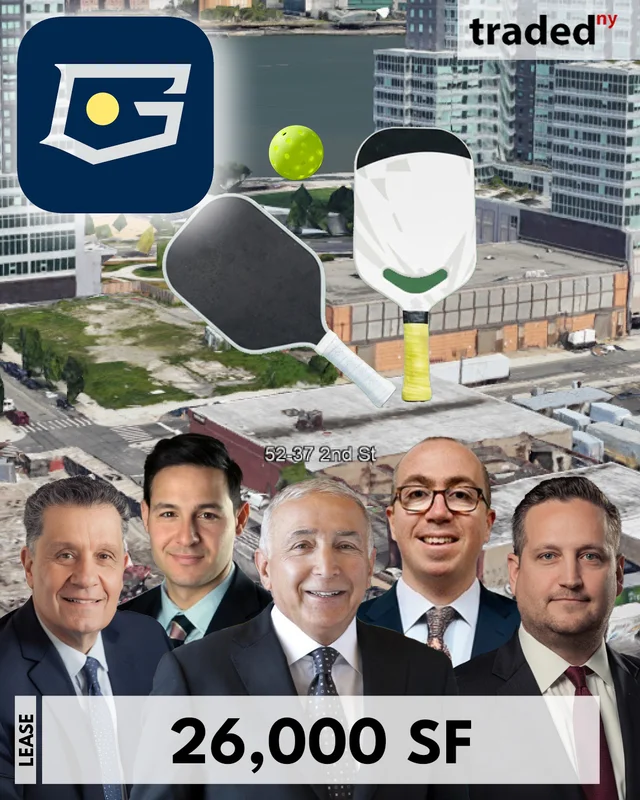 Gotham Pickleball Signs 10-Year Lease At TF Cornerstone's 52-37 2nd Street In Long Island City