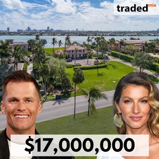 Tom Brady And Gisele Bündchen Acquire Miami Beach SFR For $17M