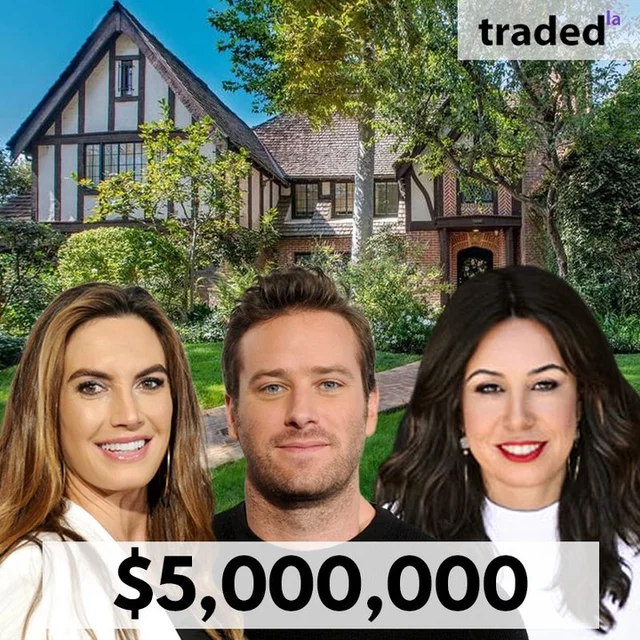 Armie Hammer & Elizabeth Chambers Sell Hancock Park SFR For $5M With Broker Sheri Bienstock
