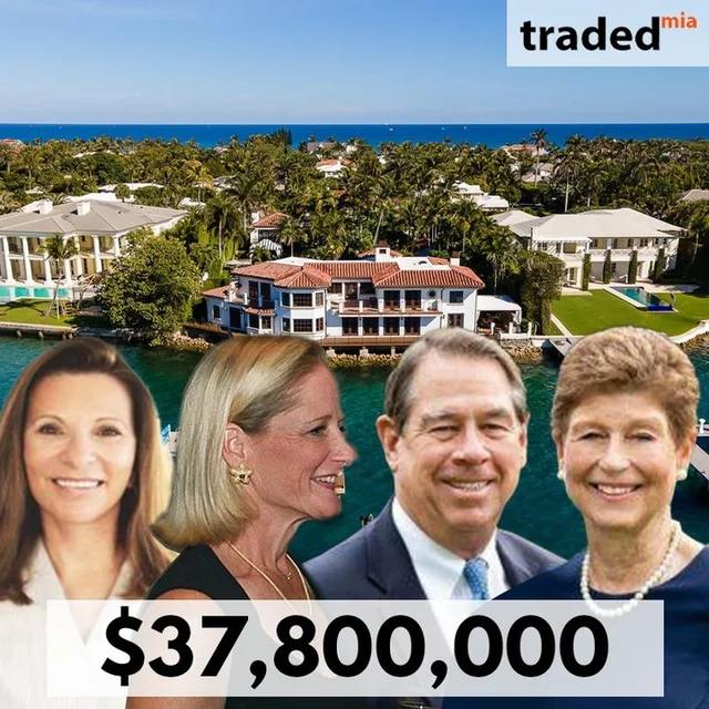 1450 North Lake Way Trust Acquires Palm Beach Single Family For $37.8M