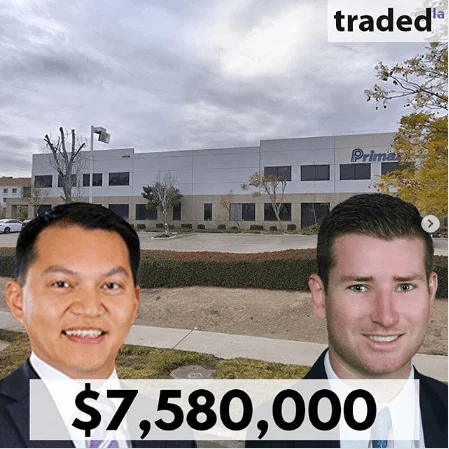 CBRE Brokers Jason Chao & Charlie Noebel Represent Seller Chu Kun Lan In $7.58M Rancho Cucamonga Industrial Sale