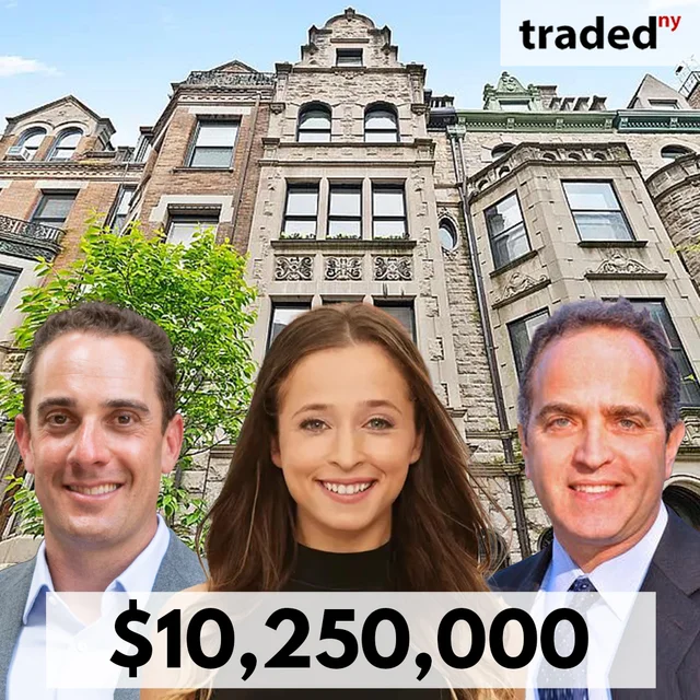 Corcoran Represents Buyer And Leslie Garfield Represents Seller In $10.25M Single Family Sale On Upper West Side