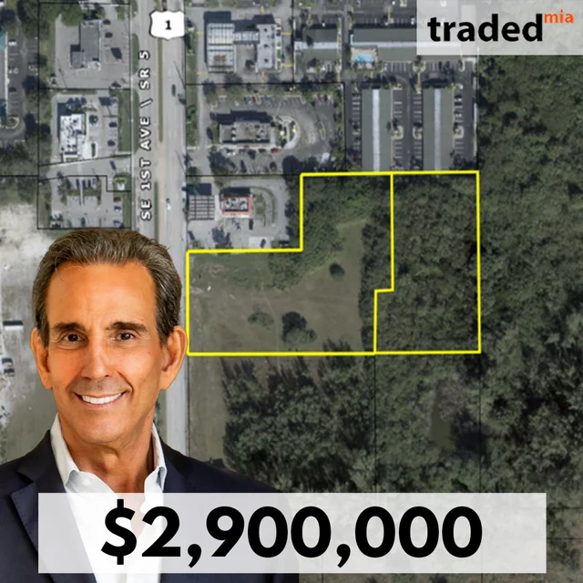 Mark Bergquist Acquires Industrial Land From Navnit Patel In Florida City For $2.9M