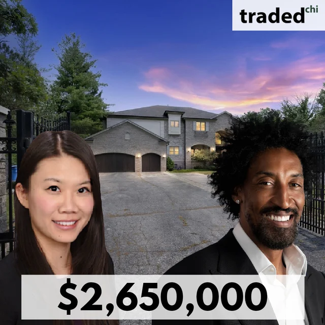 Scottie Pippen's Highland Park Mansion Under Contract For $2.65 Million With Ting Zhang As The Broker